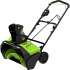 Снегоуборщик GREENWORKS GD60PSTK4,  аккумуляторный,  4Ач [2602907ub]